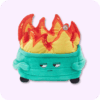 Dumpster Fire Plush Style B