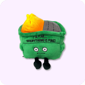 Dumpster Fire Plush Style C